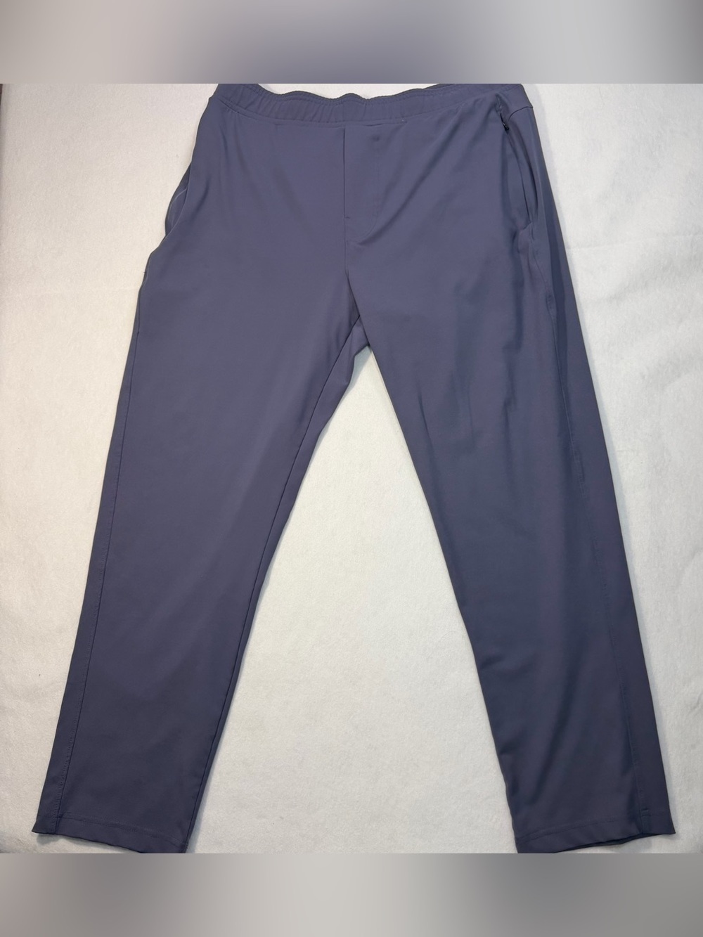 Public Rec Men 36x30 Blue Performance Pants Stretch Drawstring Zip Pockets